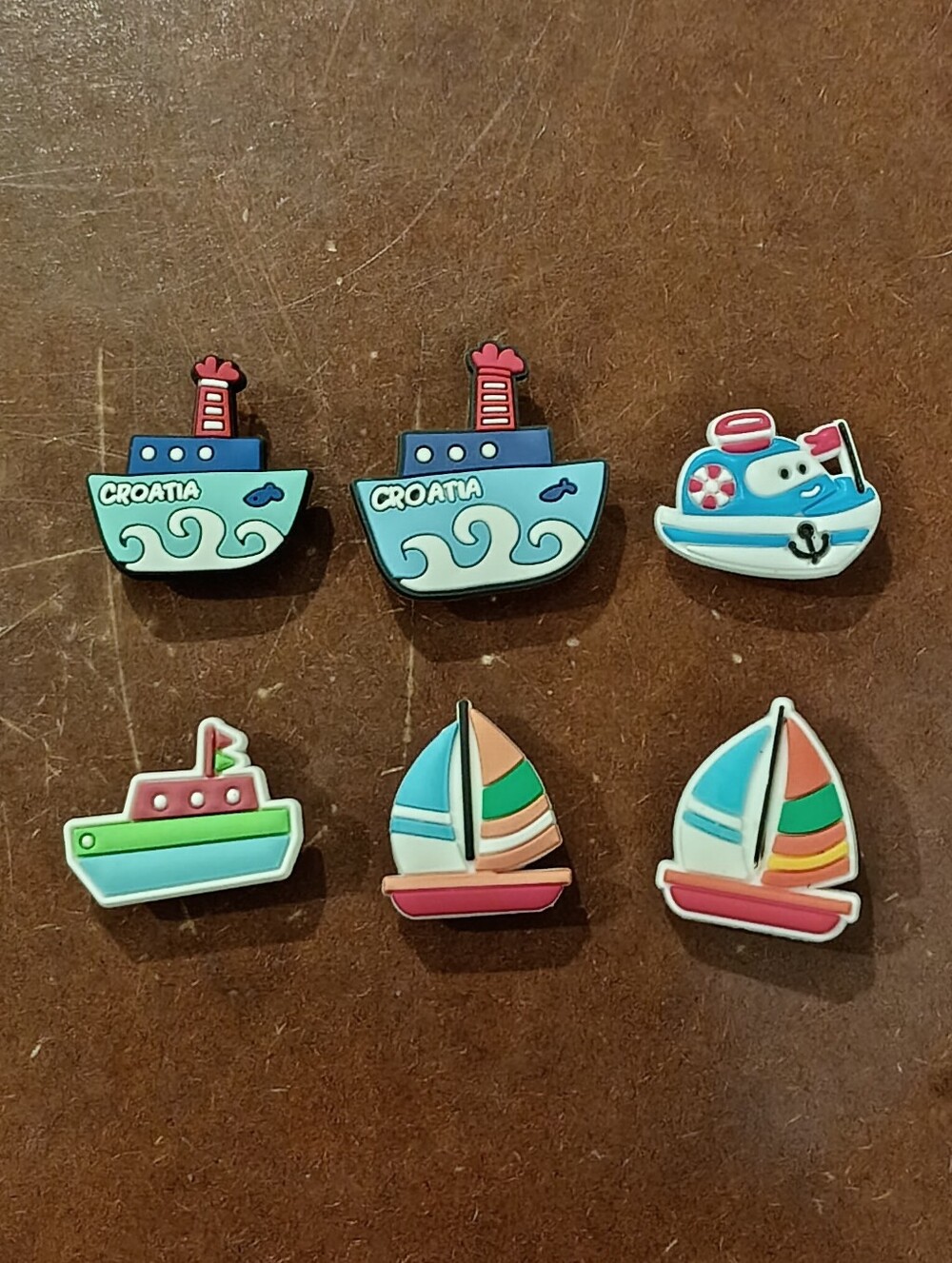 10/$10 Jibbitz Croc Charms - Mix/Match - Boats / Travel - New